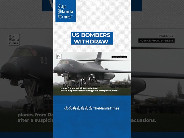 US bombers at UK air base