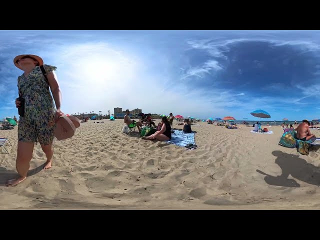 🍹 SUNSET MAGIC: 360° VR High-Energy Walk on the Golden Coast | 8K | EdgeWalk 360