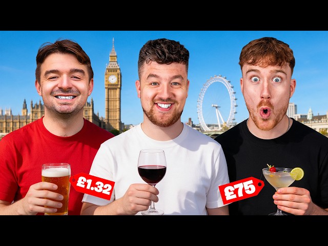 CHEAP vs EXPENSIVE Drinks in London!