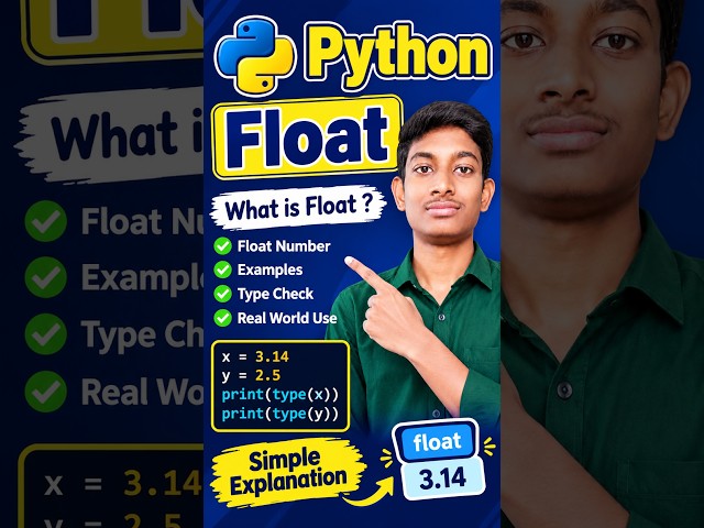 Python Float Explained | Python Shorts