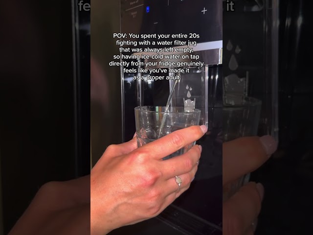 Leaving 1cm of water at the bottom of the filter jug is officially in the past 💧