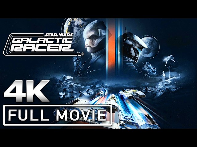 STAR WARS: GALACTIC RACER All Cutscenes (Full Game Movie) 4K 60FPS Ultra HD