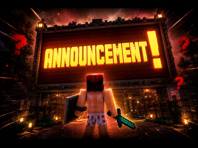 I Have a HUGE Minecraft Announcement...
