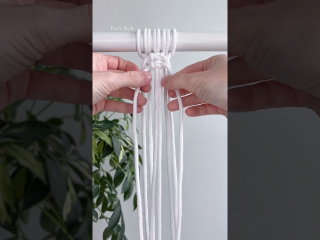 Beautiful Macramé Knot Pattern | Step-by-Step Tutorial