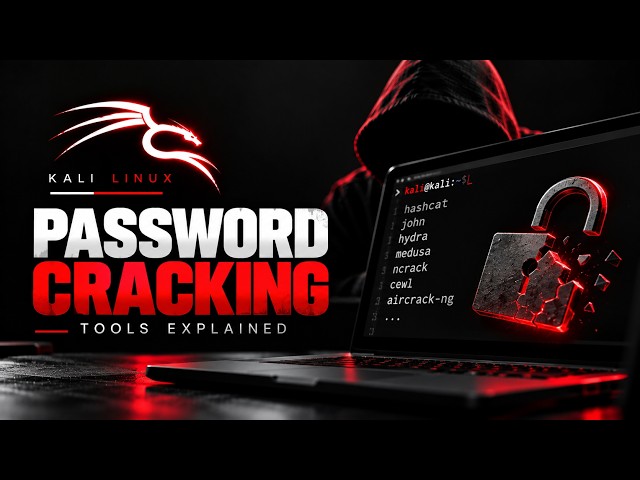 Kali Linux Password Cracking Tools Explained | Ethical hacking practical tutorial