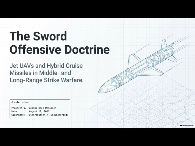Ukrainian Jet UAVs and Hybrid Cruise Missiles in Middle and Long Range Warfare