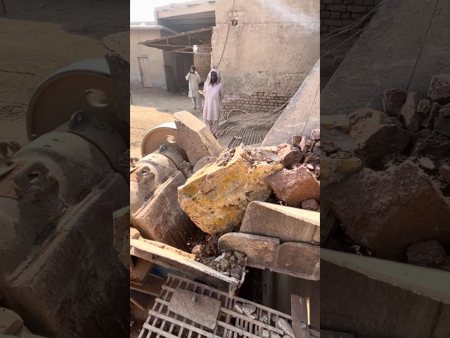 "Huge Rocks Crushing Process. Super Satisfying Stone Crushing Process by Jaw Crusher #rockcrusher"