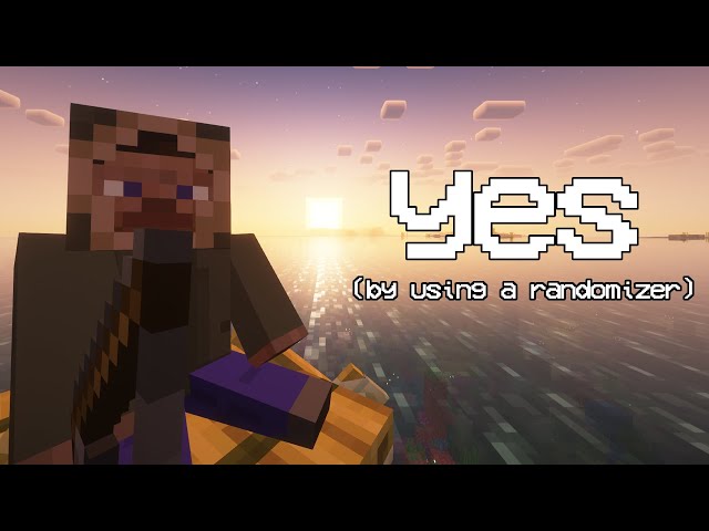 Can You Beat Minecraft by Only Fishing?