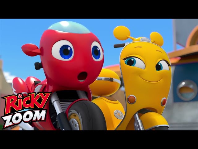 Ricky Zoom | New Bike On The Block | DOUBLE EPISODE | Cartoon for Kids |