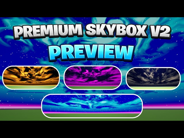 Premium sky lightning, clean & high quality Preview | PREVIEW // Super rare // UEFN // FORTNITE