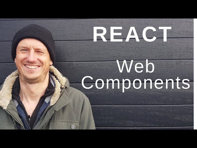 How to create a web component in React