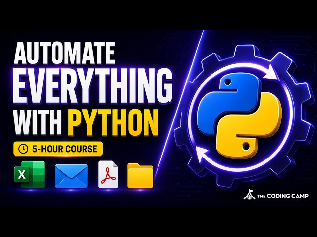 Python Automation Masterclass – Build, Schedule & Deploy Real Projects