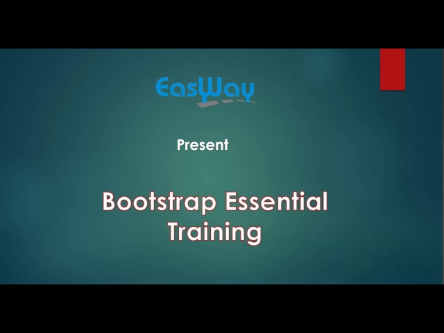 Bootstrap Essential Training (Learn Bootstarp)