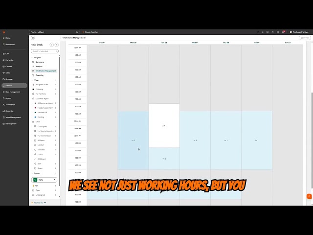 How to Use Workforce Management in HubSpot