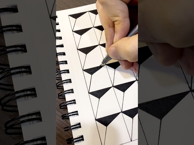 This Geometric Line Trick Will Mess With Your Brain! 🧠