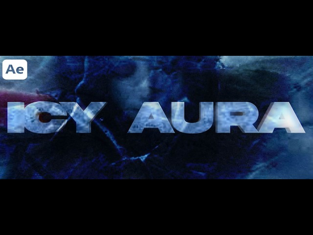CRAZY Icy Aura Effect🥶 // After Effects