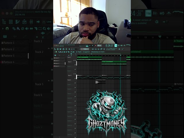 Melodic Beat | Made This Beat in FL Studio 🔥 | GHOZTMONEY