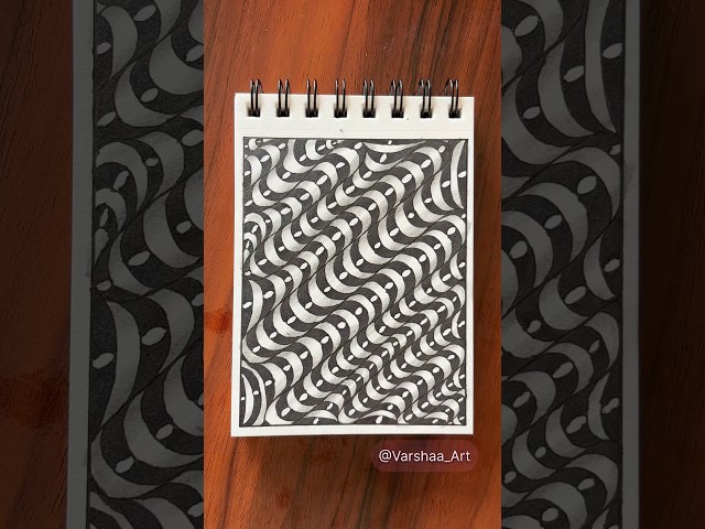 Day 395 - Easy Doodle Art Tutorial #doodle #doodleart #easy #drawing #art #zentangle #zen