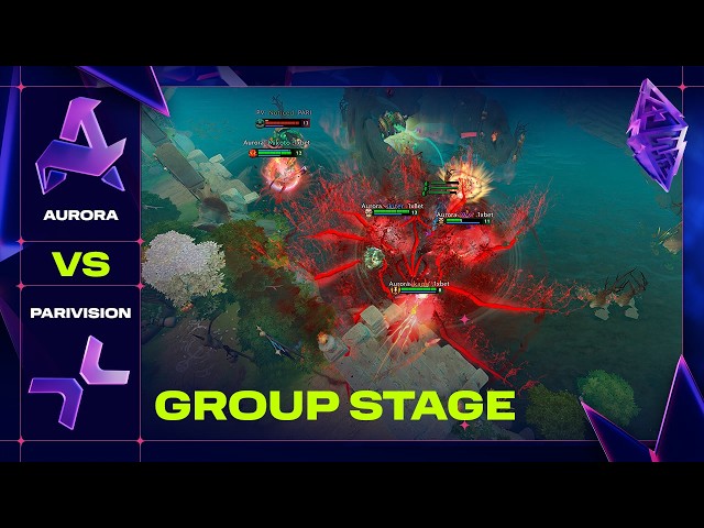 WINNER TO SEMIFINALS! PARIVISION vs AURORA GAMING - Official Highlights - BLAST SLAM VIII Dota 2