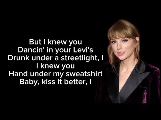 Taylor Swift - cardigan (Lyrics)