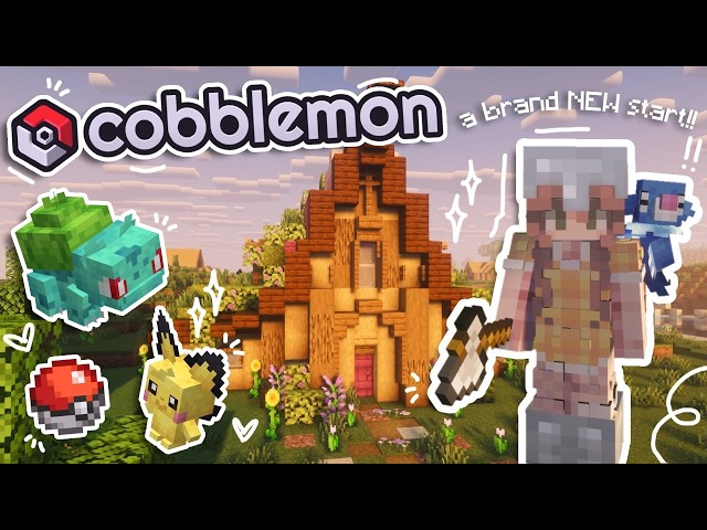 A COZY Start in COBBLEMON !! I Cobblemon Longplay ۶ৎ