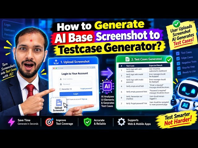 How to Develop AI Base Screenshot to Test Cases Generator | Step-by-Step Tutorial #aitools