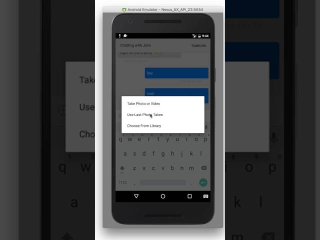 Cordova Native Keyboard Plugin, Android demo