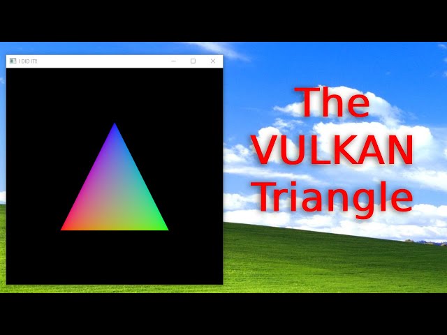 What Learning Vulkan is Like