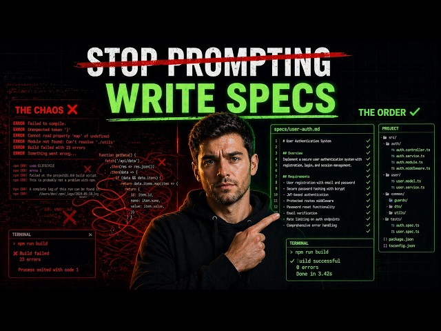 Specs Over Prompts | The Claude Code Method
