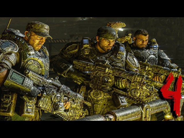 The Aftermath｜Gears of War E-Day｜Part 4｜4K RTX