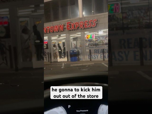 Crackhead Gets Kicked Out of Gas Station After Wild Confrontation at 2AM!