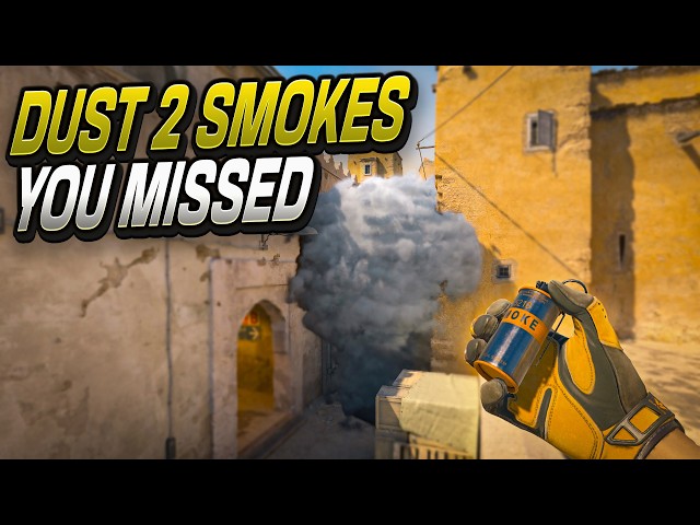 7 Smokes That You DIDN'T Know on Dust 2! | Dust 2 Smoke Guide