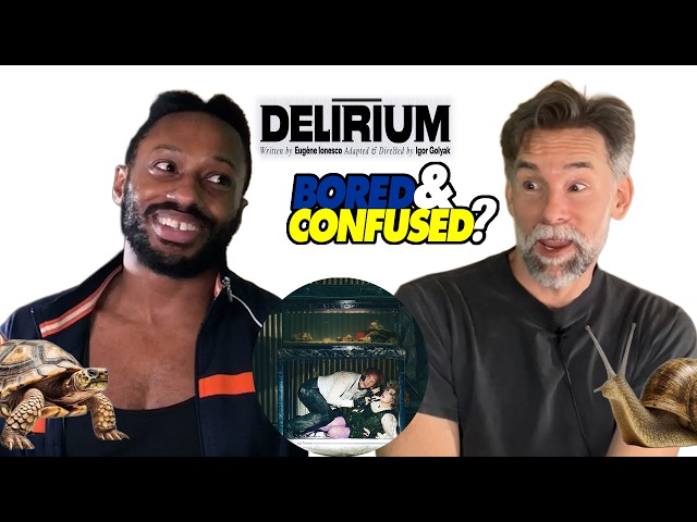DELIRIUM Review: Bored or Confused? Two Friends Debate Ionesco's Frenzy for Two, or More