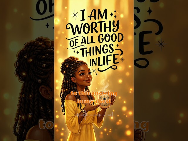 Everything Is Working in My Favor ✨ Say it with us #affirmations #manifestation #afrobeat #shorts