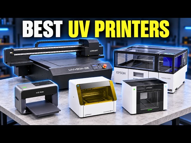 5 Best UV Printers 2026 | Top UV Flatbed Printers