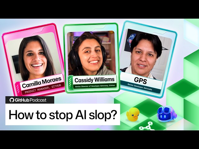 How GitHub's Tiny Wins team tackles the AI slop problem | S02E04 | The GitHub Podcast