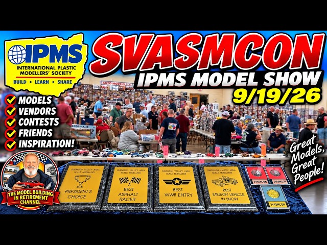 SVASMCON 41, The Shenango Valley Area Scale Modeler's Show Sept 19th, 2026