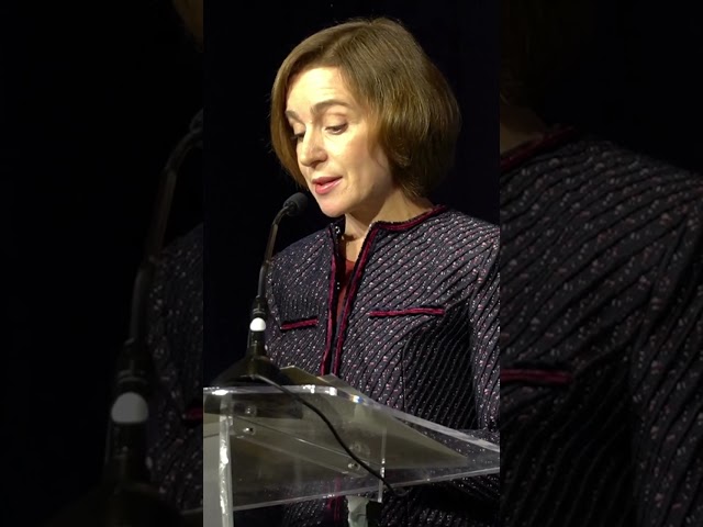 Maia Sandu, President of the Republic of Moldova | #IACC2022