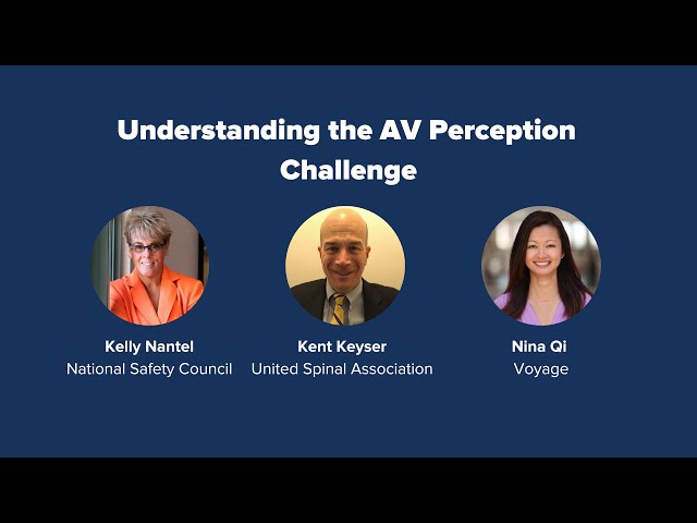 PAVE's Virtual Panel "Understanding The AV Perception Challenge" - Full Recording
