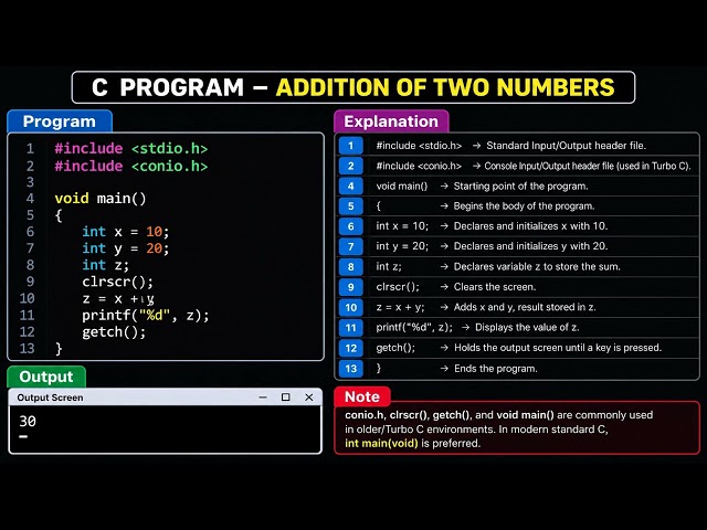 C language Programs for beginners 
