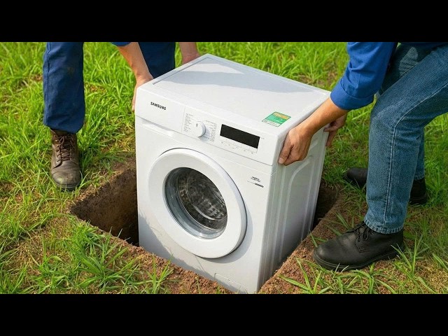 Genius Invention by a 60-Year-Old Plumber! 9 Free Recycling Ideas from Cement & Old Washing Machine