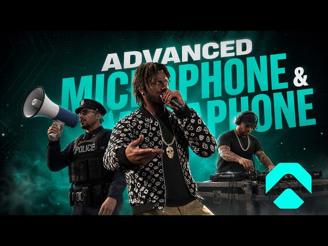 FiveM Microphone Script | Megaphone, Voice Filters & Speakers
