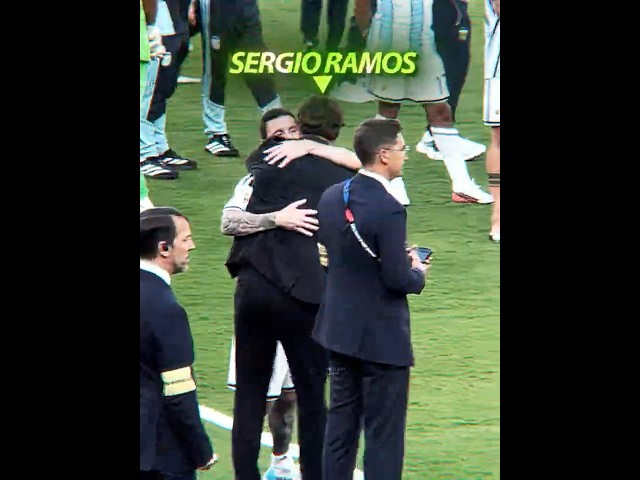 When Sergio Ramos Respected Messi ❤️🩹