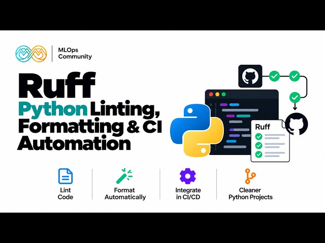 Ruff: Python Linting, Formatting & CI Automation