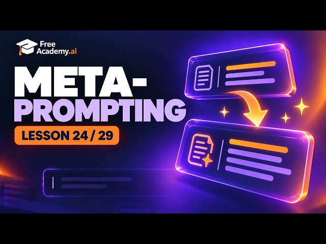 Meta-Prompting — Prompt Engineering Course (24/29)