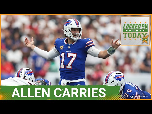 Josh Allen, DJ Moore CARRY The Buffalo Bills Past the Houston Texans