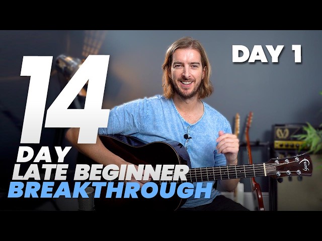 Day 1 -  The 14 Day Guitar Breakthrough Challenge