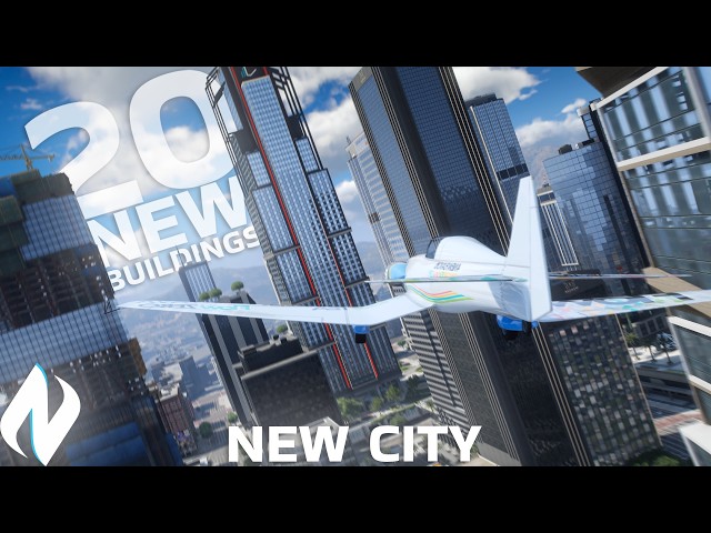 NEW CITY - 20 NEW BUILDINGS [FIVEM MAP]