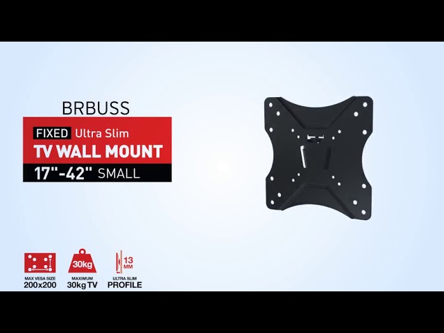 Crest Fixed Wall Mount - Ultra Slim S - BRBUSS