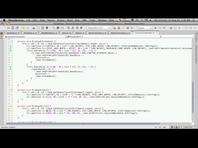 Unity3d Tutorial   Character Creation 5 5